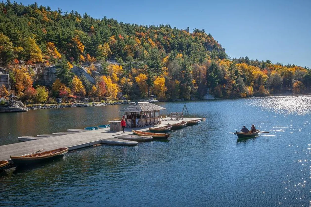 Dock at Mohonk Mountain House